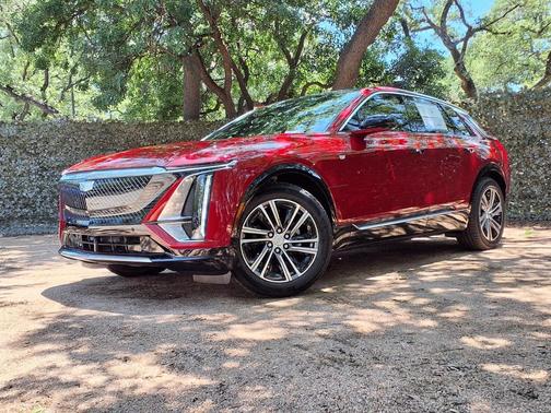 Radiant Red Tintcoat 2026 Cadillac LYRIQ Luxury