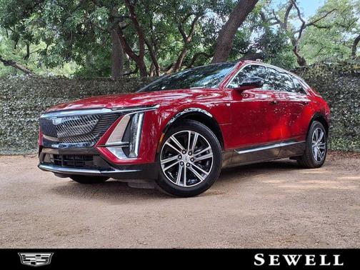 Radiant Red Tintcoat 2024 Cadillac LYRIQ Luxury