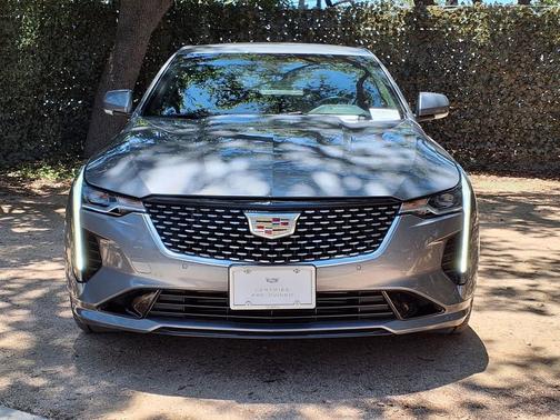Satin Steel Metallic 2022 Cadillac CT4 Premium Luxury