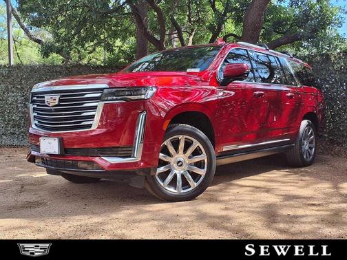 Infrared Tintcoat 2022 Cadillac Escalade ESV Premium Luxury Platinum