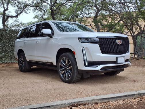 Crystal White Tricoat 2024 Cadillac Escalade Sport
