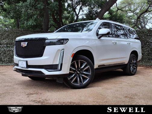 Crystal White Tricoat 2024 Cadillac Escalade Sport