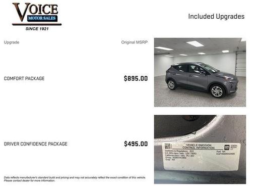 2022 Chevrolet Bolt EUV FWD LT