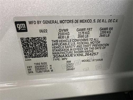 2022 Chevrolet Equinox 1LT