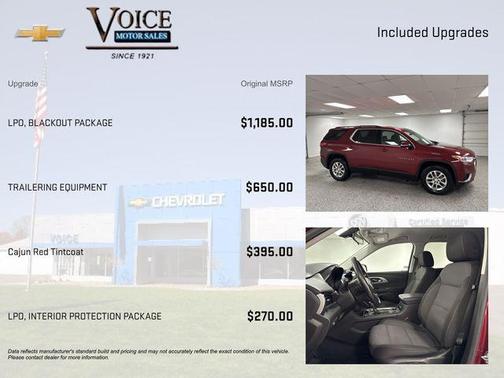 2020 Chevrolet Traverse LT Cloth