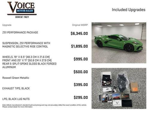 2026 Chevrolet Corvette Stingray w/1LT