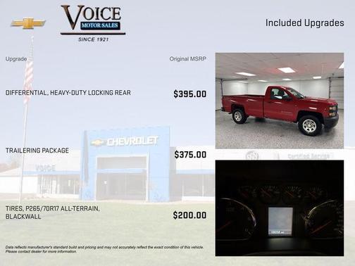 2014 Chevrolet Silverado 1500 Work Truck 1WT