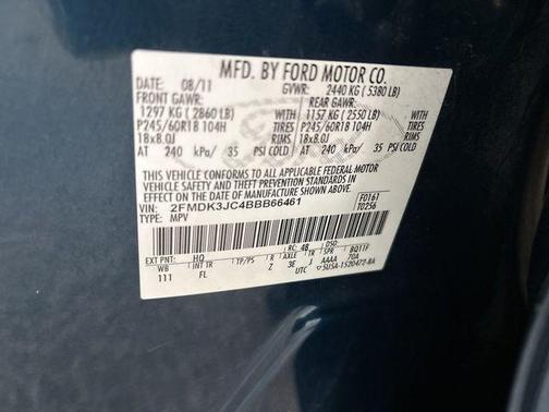 2011 Ford Edge SEL