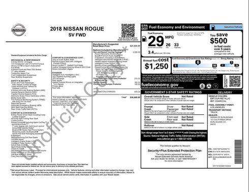 2018 Nissan Rogue SV