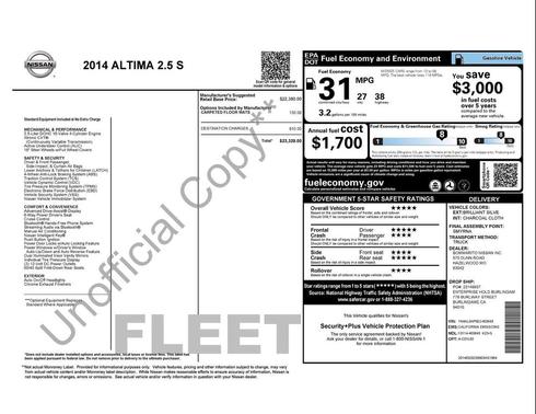 2014 Nissan Altima 2.5 S