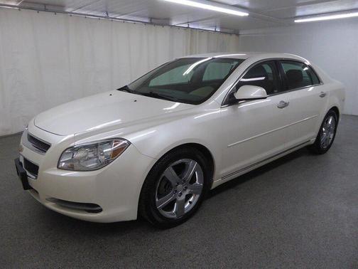 Summit White 2012 Chevrolet Malibu 1LT