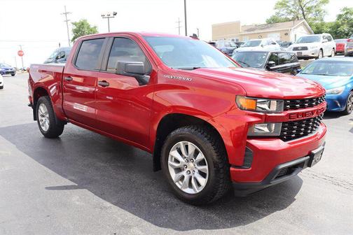 Cherry Red Tintcoat 2021 Chevrolet Silverado 1500 Custom