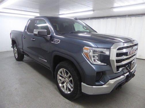Pacific Blue Metallic 2019 GMC Sierra 1500 SLE