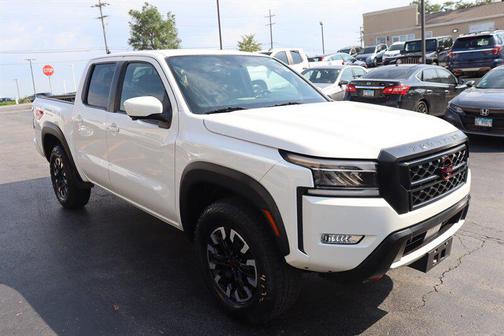 Glacier White 2024 Nissan Frontier PRO-4X