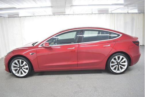 Red Multi-Coat 2018 Tesla Model 3 Long Range