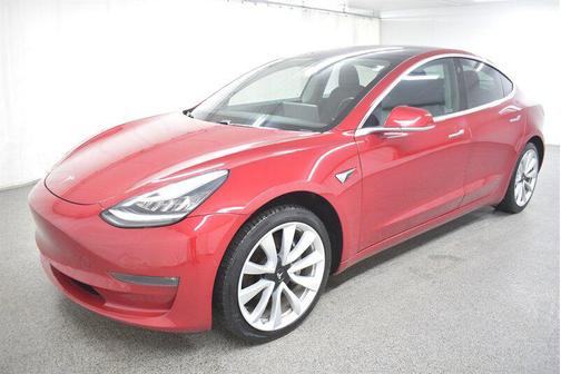 Red Multi-Coat 2018 Tesla Model 3 Long Range