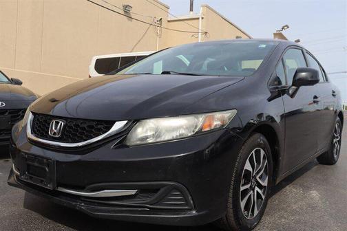 Crystal Black Pearl 2013 Honda Civic EX