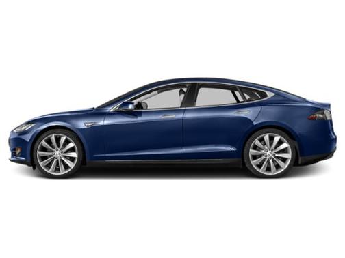 Deep Blue Metallic 2015 Tesla Model S 70D