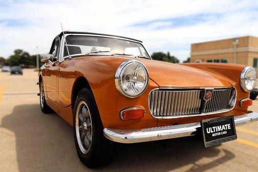 copper 1974 MG Midget