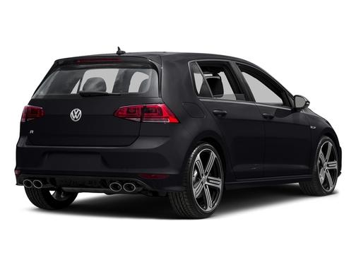 Deep Black Pearl 2016 Volkswagen Golf R 2.0T DSG