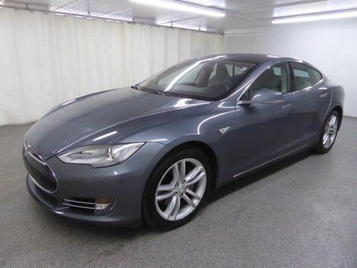Gray Metallic 2013 Tesla Model S