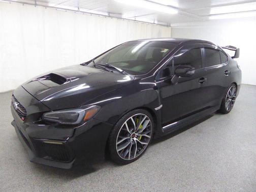 Crystal Black Silica 2020 Subaru WRX STI Limited w/Wing