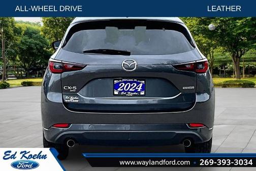 MACHINE GRAY METALLIC 2024 Mazda CX-5 2.5 S PREFERRED