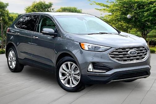 CARBONIZED GRAY 2023 Ford Edge TITANIUM