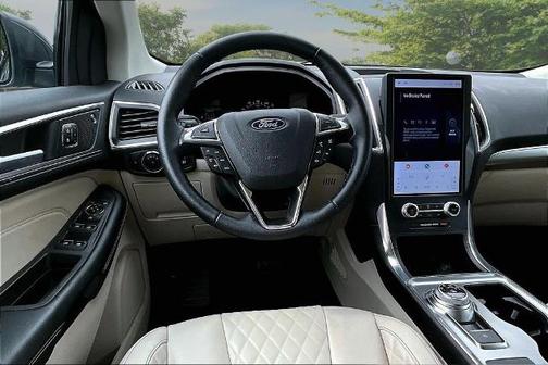 CARBONIZED GRAY 2023 Ford Edge TITANIUM