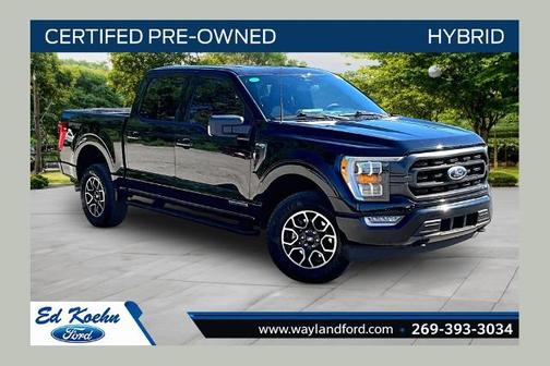 AGATE BLACK METALLIC 2023 Ford F-150 XLT