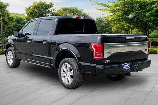 SHADOW BLACK 2017 Ford F-150 PLATINUM