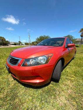 Orange 2010 Honda Accord LX-P