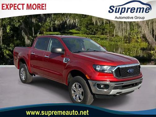 Hot Pepper Red Metallic Tinted Clearcoat 2022 Ford Ranger XLT