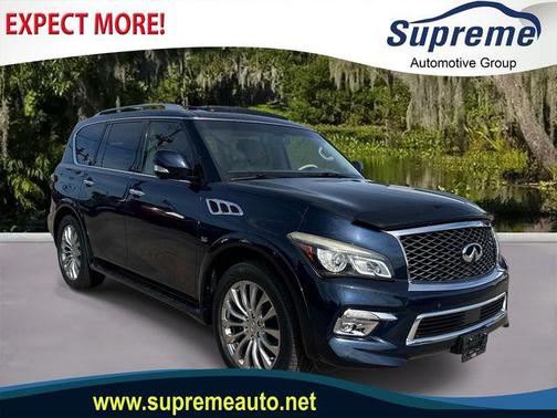 Hermosa Blue 2016 INFINITI QX80 Base