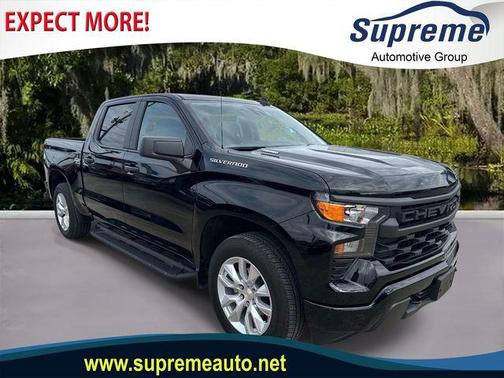 Black 2024 Chevrolet Silverado 1500 Custom