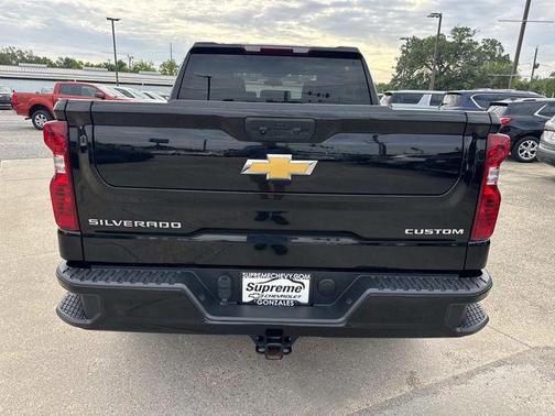 Black 2024 Chevrolet Silverado 1500 Custom