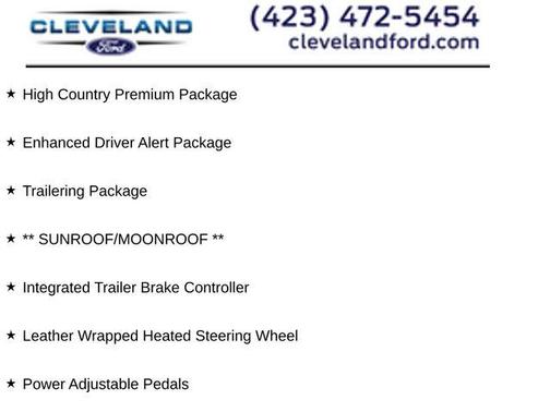 2016 Chevrolet Silverado 1500 High Country
