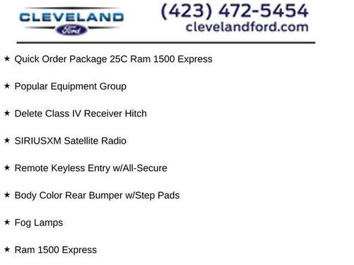 2013 RAM 1500 Tradesman/Express