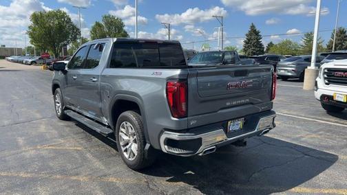 Satin Steel Metallic 2021 GMC Sierra 1500 SLT