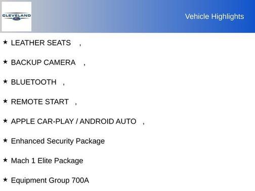 2021 Ford Mustang Mach 1