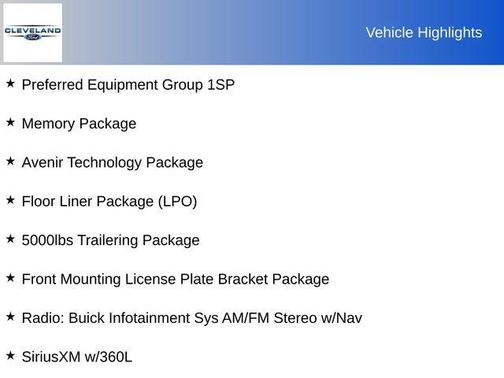 2023 Buick Enclave Avenir