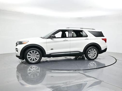 STAR WHITE MET TRI-COAT 2023 Ford Explorer KING RANCH