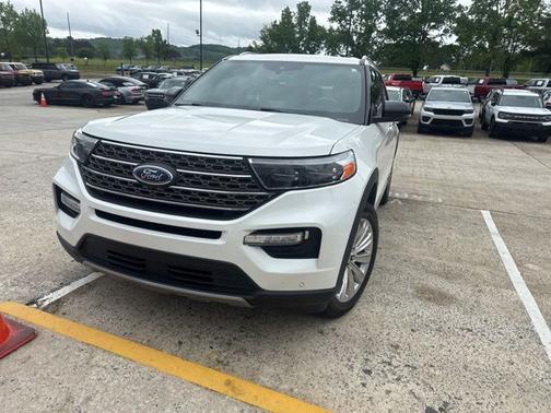 STAR WHITE MET TRI-COAT 2023 Ford Explorer KING RANCH