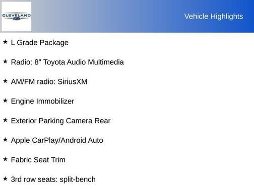 2023 Toyota Highlander L