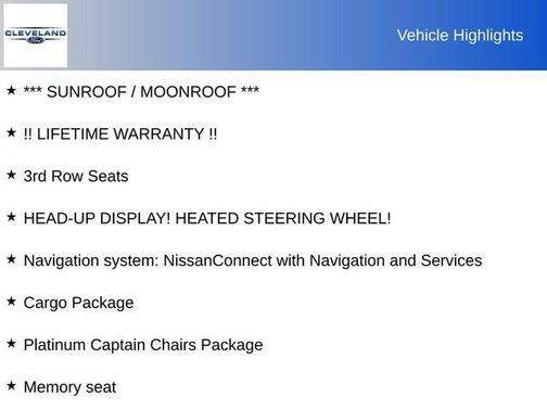2024 Nissan Pathfinder Platinum