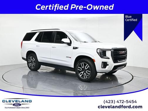 Summit White 2023 GMC Yukon AT4