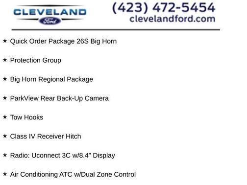 2017 RAM 1500 Big Horn