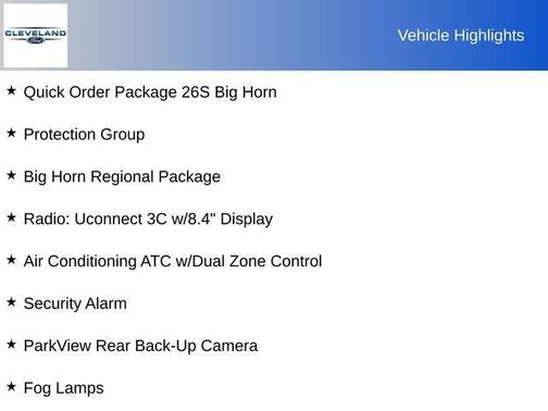 2017 RAM 1500 Big Horn