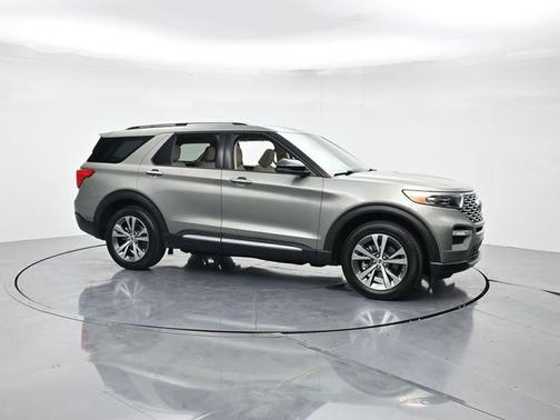 SILVER SPRUCE METALLIC 2020 Ford Explorer PLATINUM