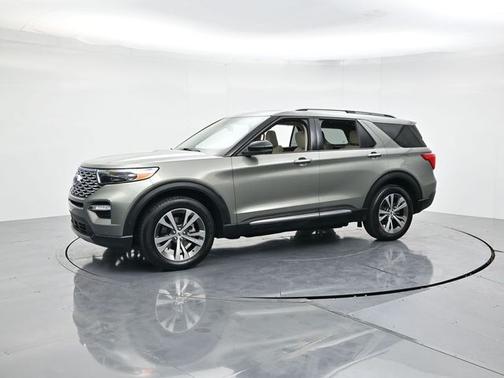 SILVER SPRUCE METALLIC 2020 Ford Explorer PLATINUM